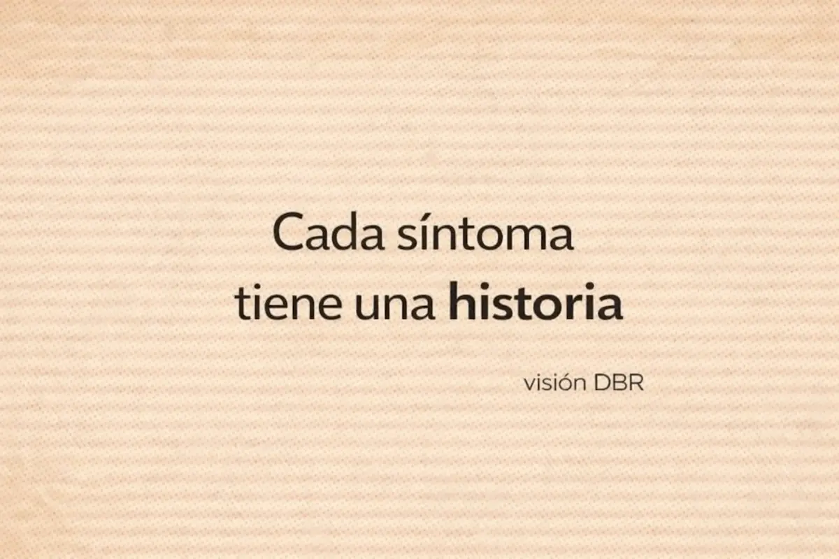 Cada síntoma tiene una historia